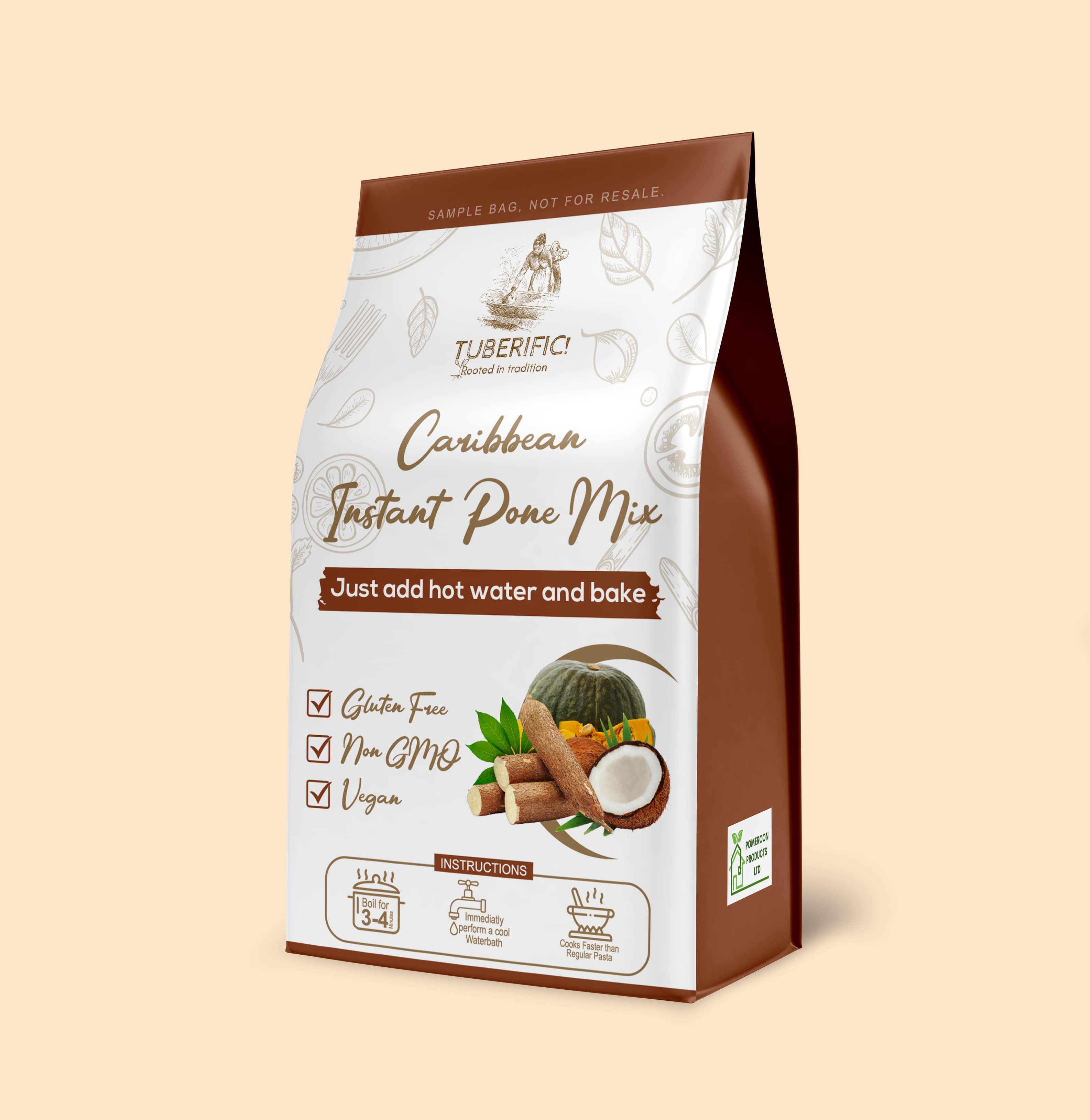 Pouch Packaging Mockup Design Calgary, AB