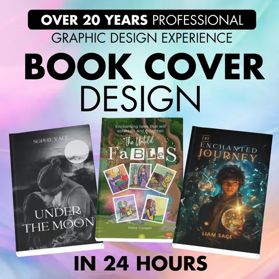 Book cover design Services in Calgary, AB 2026 for authors and publishers
