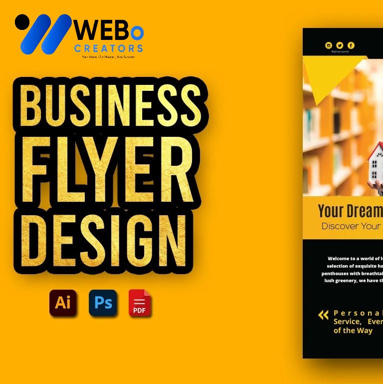 Creative Flyer Design for Moving Company in Calgary, AB | Flyer for Removals Services