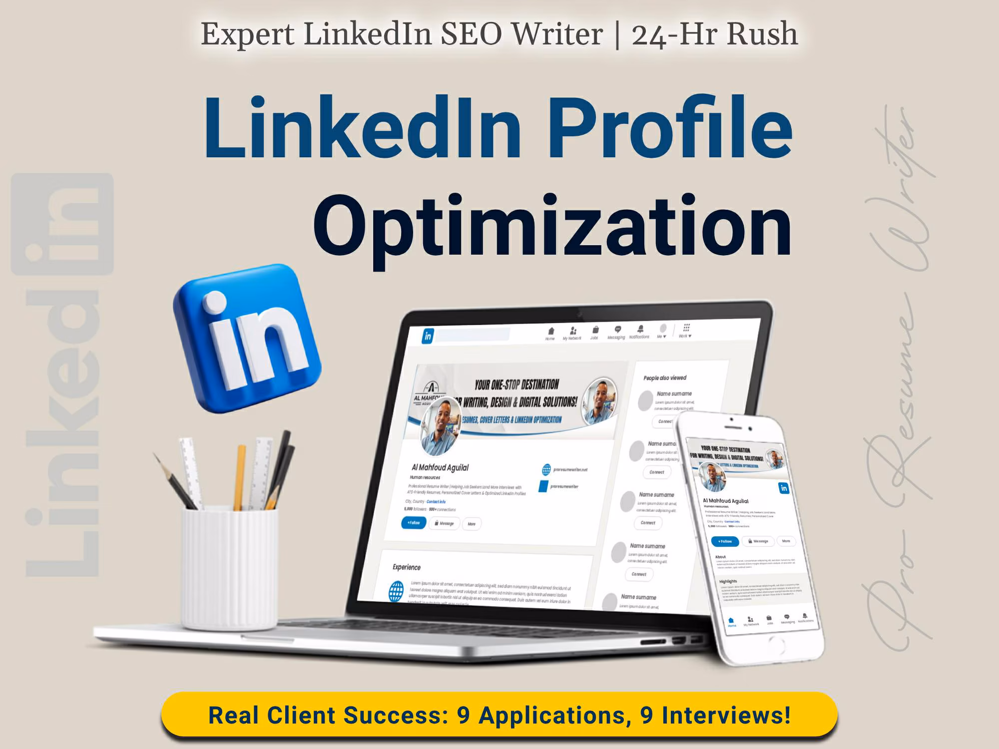 Profile Optimization & Enhancement LinkedIn Profile Building & Writing Services in Calgary, AB 2026