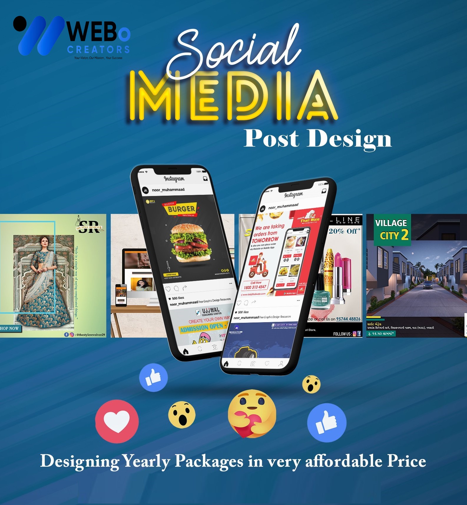Social Media Post Design Services in Calgary, AB for Businesses and Brands