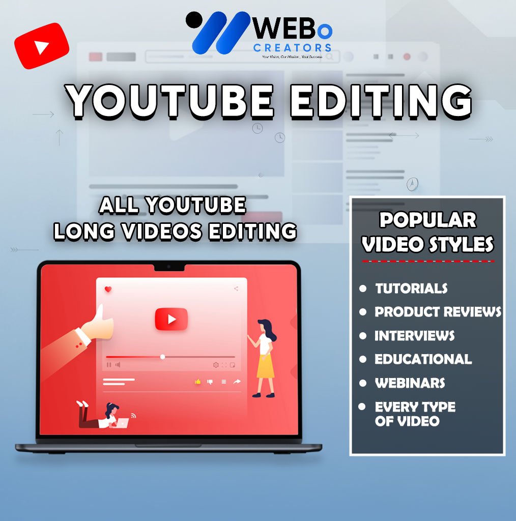 YouTube Video Editing Services at Affordable Cost - Hire Experienced YouTube Video Editors in Calgary, AB